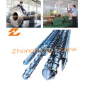 Single Bimetallic Screw Barrel Injection Screw Barrel